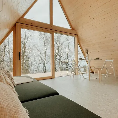 Cozy A-frame Retreat Near Ljubljana With Hot Tub Шале