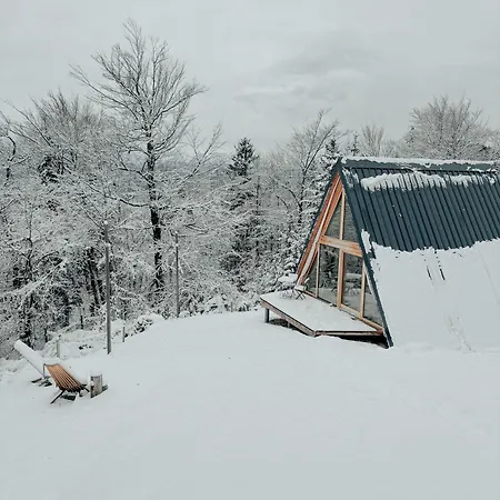 Шале Cozy A-frame Retreat Near Ljubljana With Hot Tub