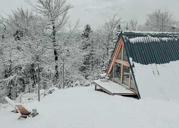 Chalet Cozy A-frame Retreat Near Ljubljana With Hot Tub